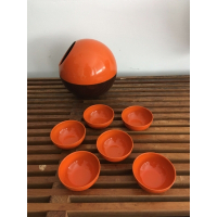 Vintage snack bowl uit de 70s
